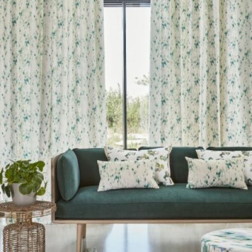 Cortinas estampadas telas Villa Nova