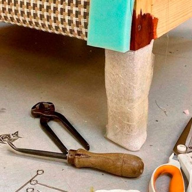 Tapicería artesanal